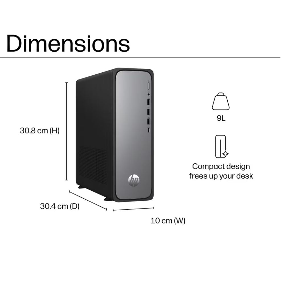 HP OmniDesk Slim Desktop S03-0033in PC