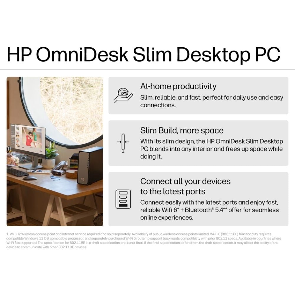HP OmniDesk Slim Desktop S03-0112in PC