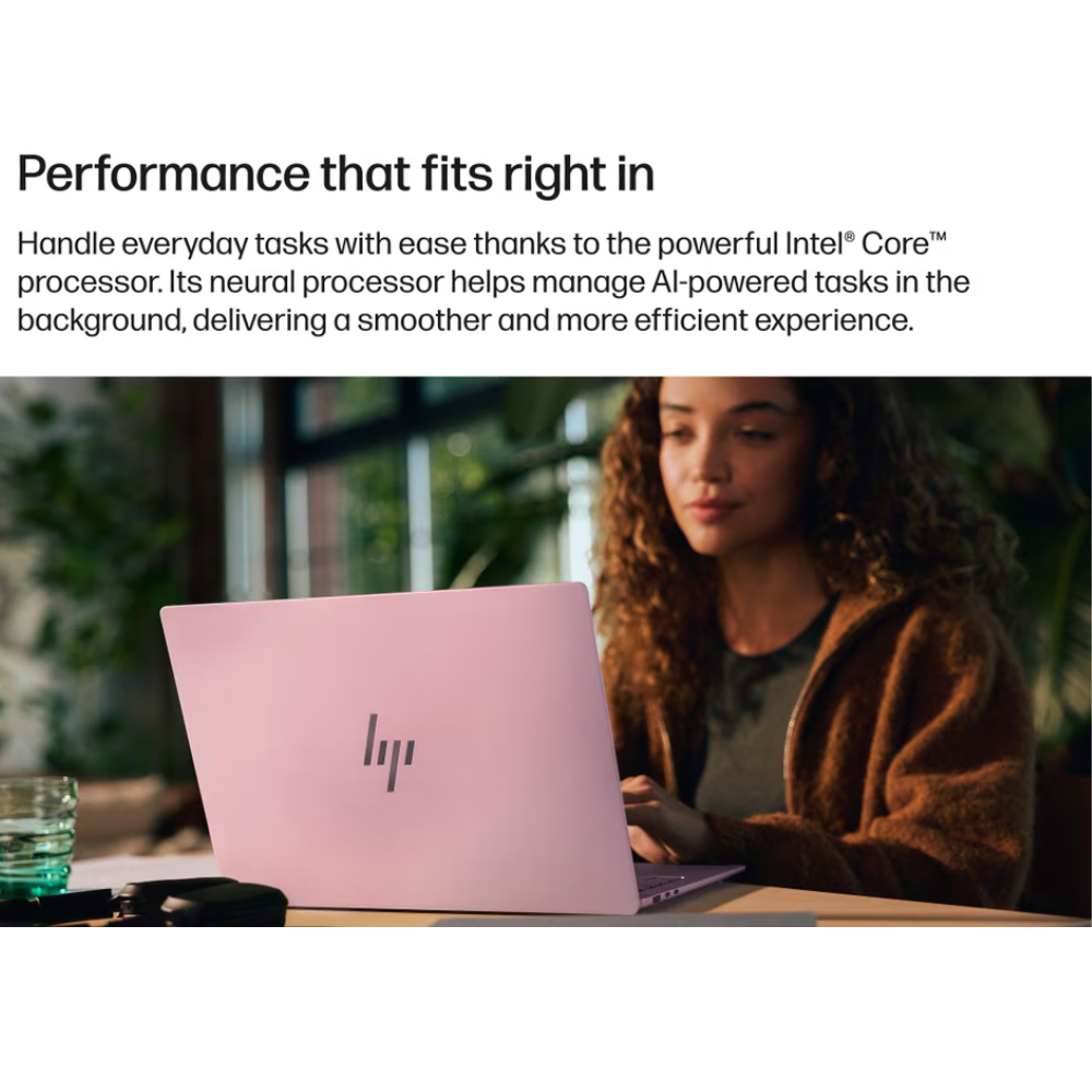 HP OmniBook 5 AI Laptop 14-inch, Intel Core 5 320, 16GB RAM, 512GB SSD, 2K OLED Display, Windows 11– E80KPPA | 1-Year Warranty
