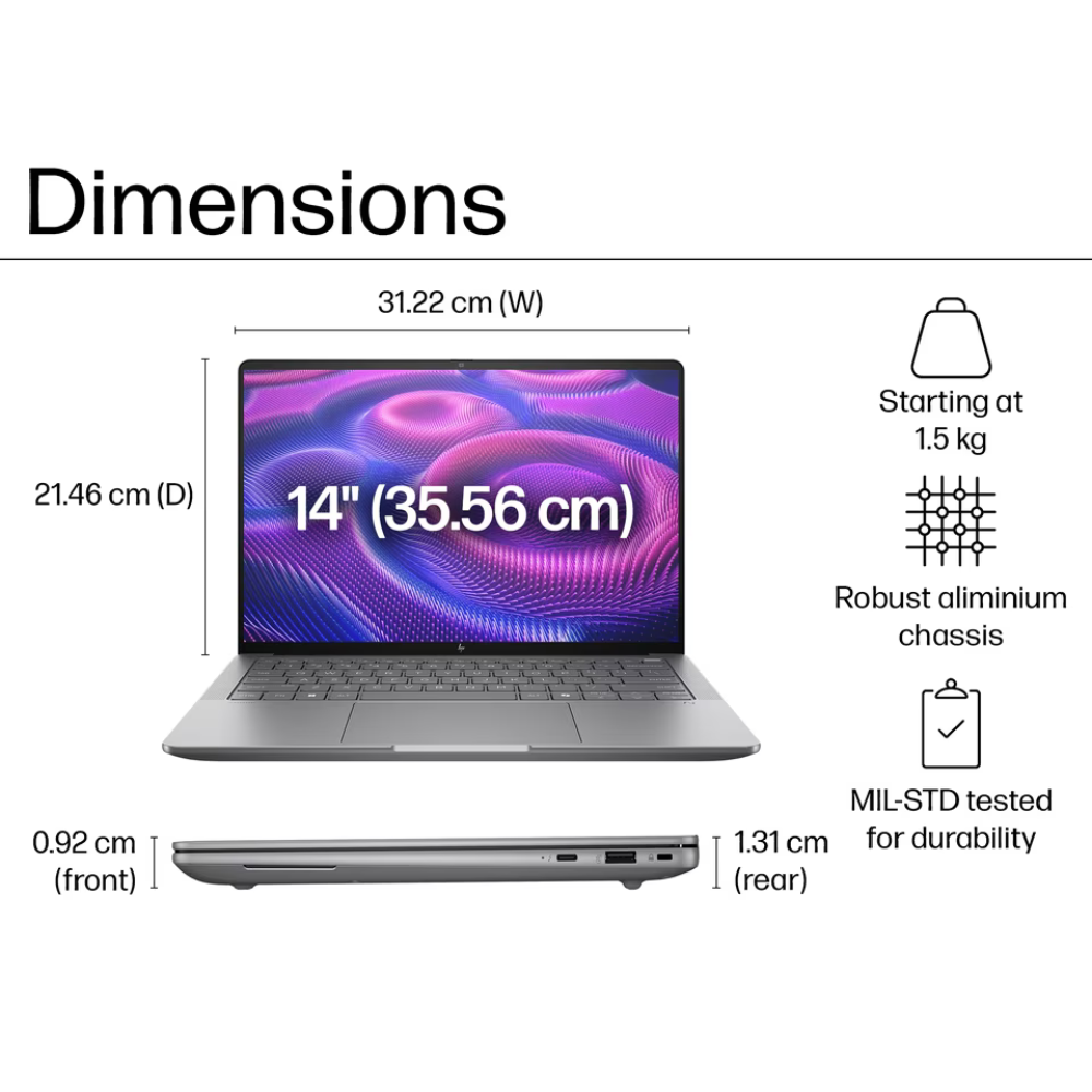 HP ZBook Ultra 14 inch G1a Mobile Workstation PC - Data Science