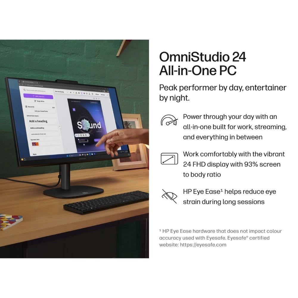 HP OmniStudio All-in-One Desktop 24-cu0577in PC