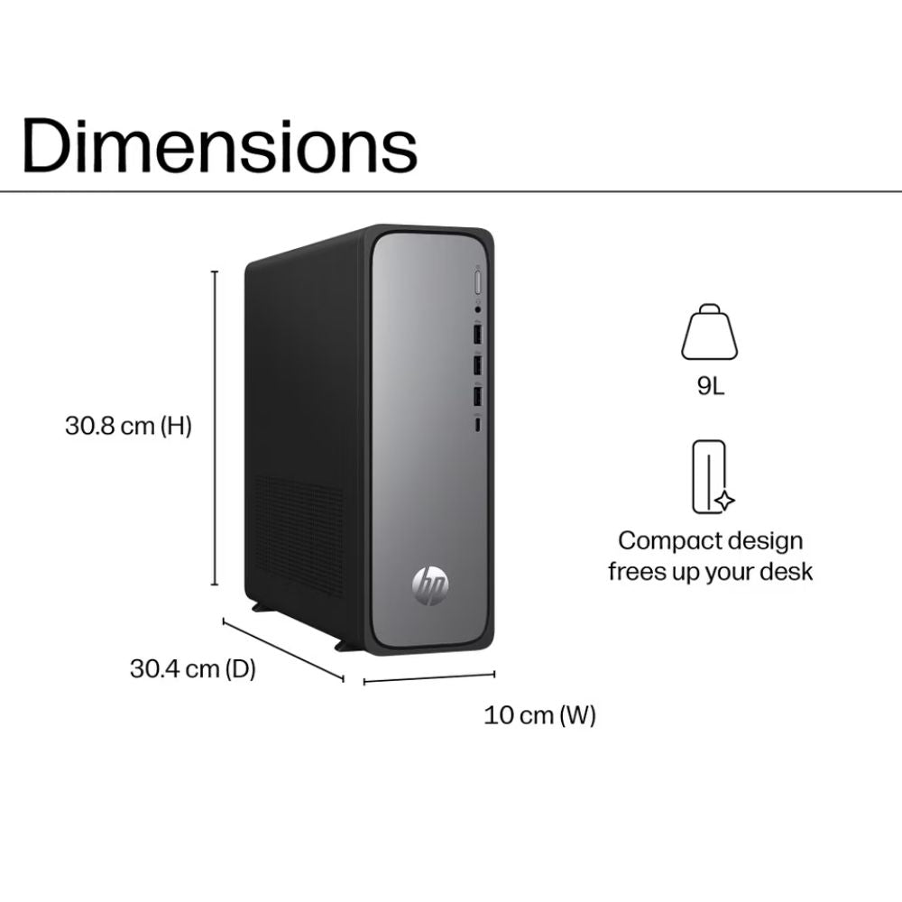 HP OmniDesk Slim Desktop S03-0014in PC
