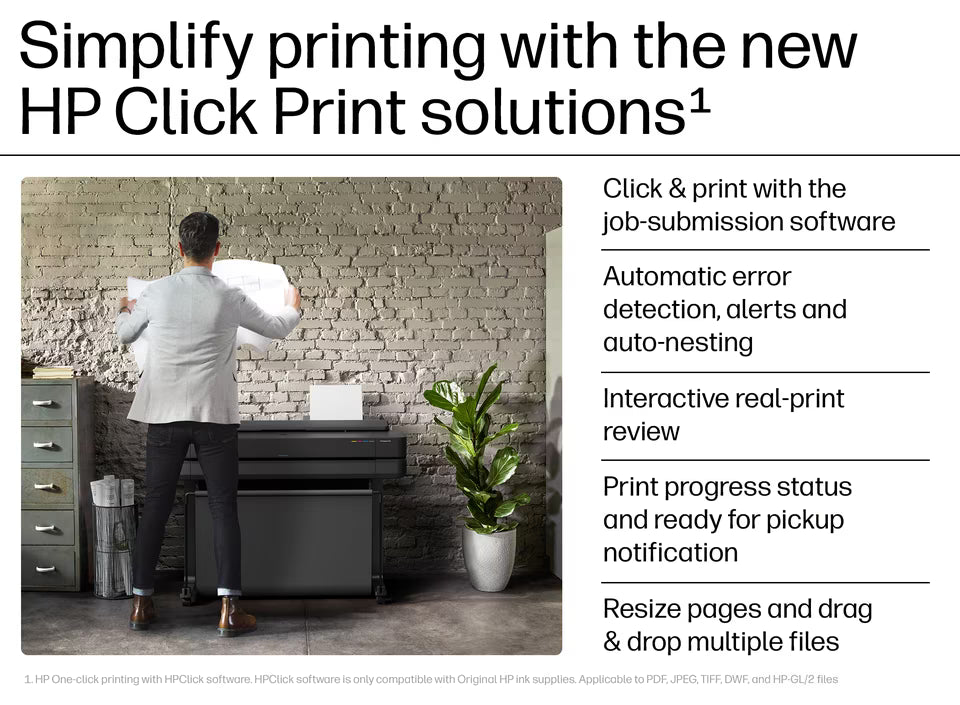 HP DesignJet T830 24-in Multifunction Plotter