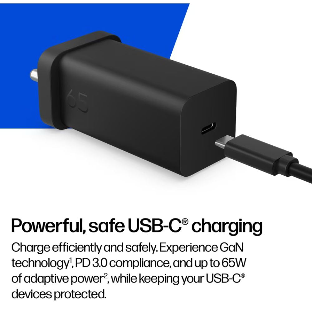hp laptop charger with c-type cables