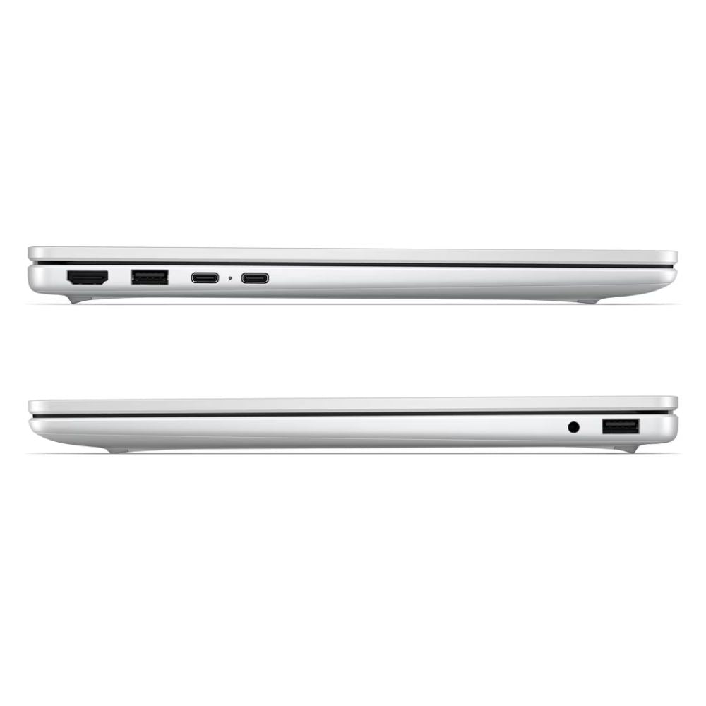HP OmniBook 3 Laptop AI 14-ht0139TU close‑up of the HP logo on the lid