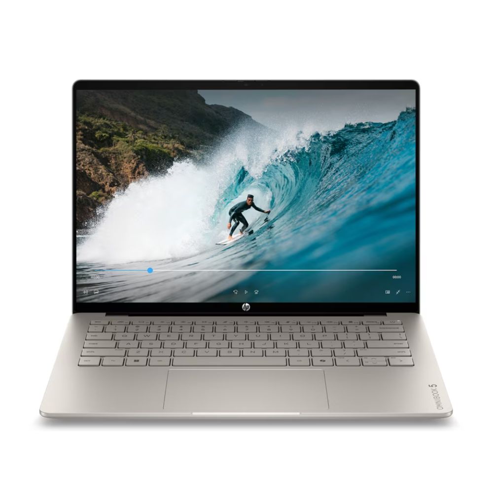 HP OmniBook 5 Laptop AI 14-kf0021TU – Intel Core 5, 16GB RAM, 512GB SSD, 14-inch 2K OLED Touchscreen-DJ6M8PA#ACJ  | 1-Year Warranty-DJ6M8PA