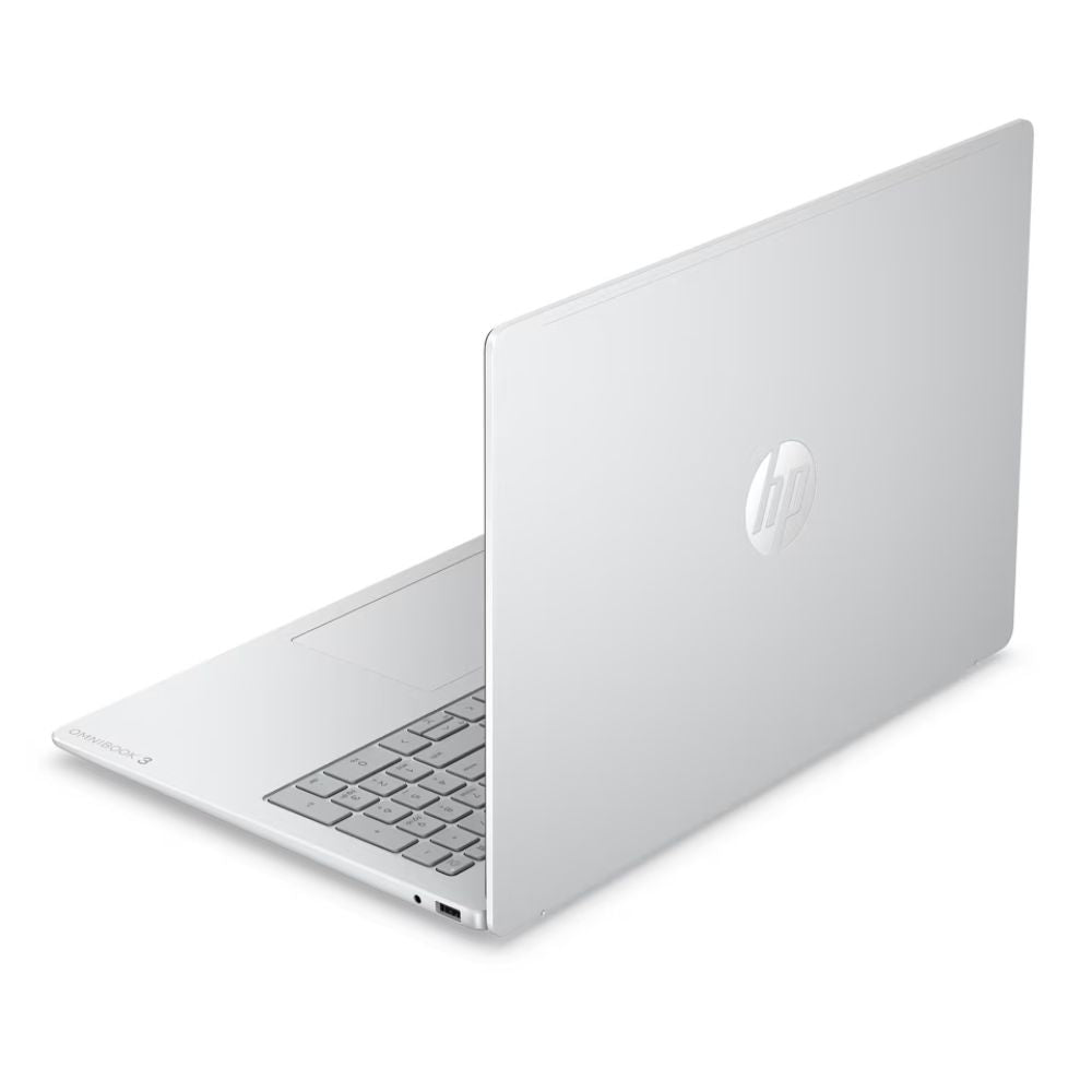 hp laptop facing backside